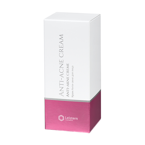 Leistern Cosmetics, Анти-акне крем для лица, Anti-acne cream, 30 мл