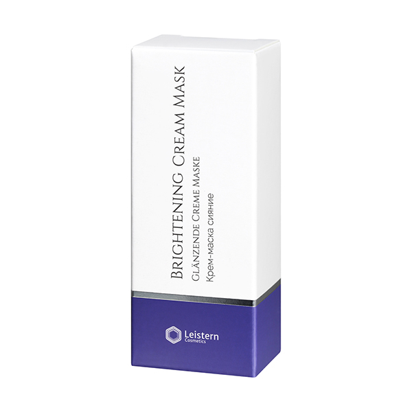 Leistern Cosmetics, Крем маска сияние, Brightening cream mask, 15 мл