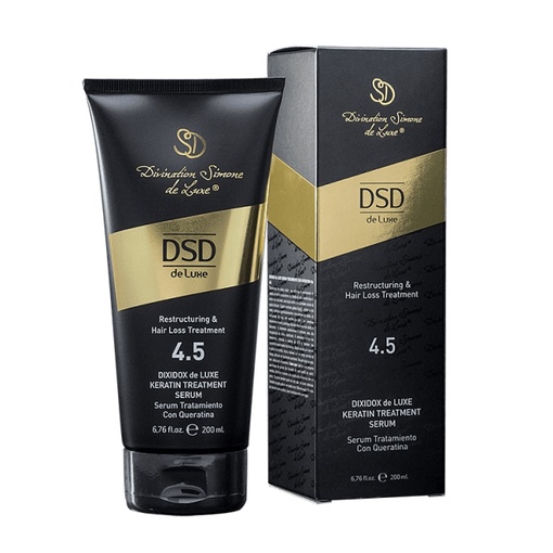 Divination Simone De Luxe, Сыворотка обогащенная кератином Диксидокс Де Люкс, Dixidox de Luxe keratin treatment serum, 200мл