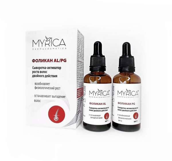 MYRICA, Сыворотка-активатор двойного действия Фоликан AL/PG