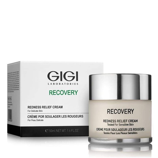 GiGi, Крем успокаивающий от покраснений и отечности, Recovery Redness Relief Cream for Delikate Skin, 50 мл