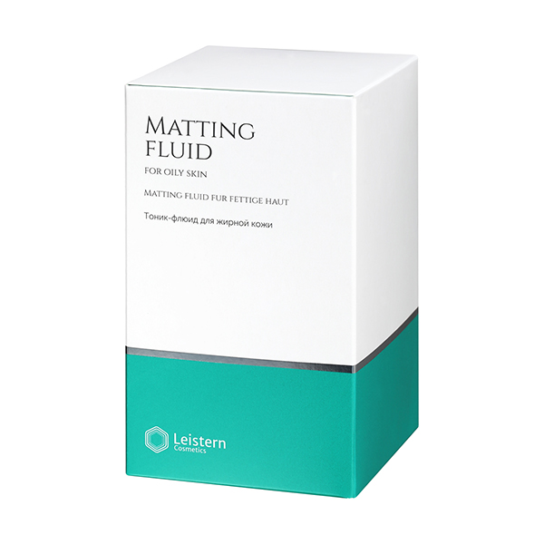 Leistern Cosmetics, Тоник-флюид для жирной кожи, Matting Fluid for oily skin, 300 мл