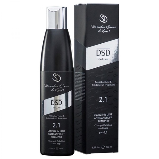 Divination Simone De Luxe, Шампунь от перхоти Диксидокс Де Люкс, Dixidox de Luxe antidandruff shampoo, 200мл