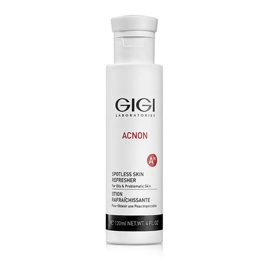 GiGi, Эссенция-тоник противовоспалительная выравнивающая тон кожи, Acnon Spotless Skin Refresher For oily & problematic skin, 120 мл