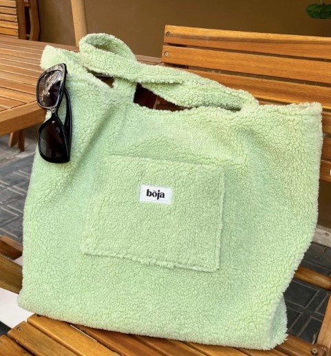 BOJA, Сумка Тедди ФИСТАШКОВАЯ