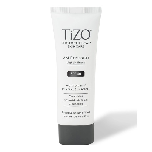 Tizo, Крем дневной питательный с оттенком, Photoceutial AM Replenish Lightly Tinted SPF 40, 50 мл