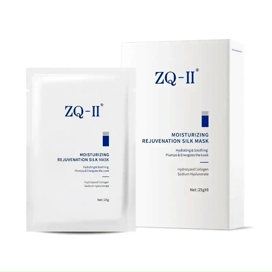 ZQ-II, Маска увлажняющая и успокаивающая, Moisturizing Rejuvination Silk Mask
