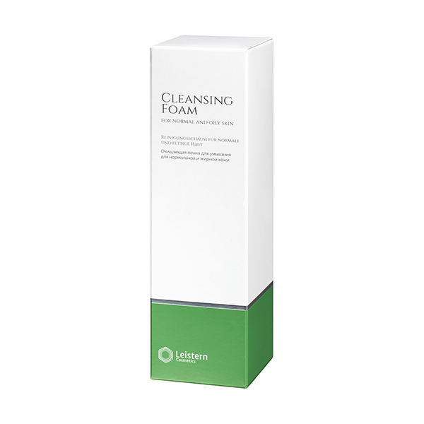 Leistern Cosmetics, Очищающая пенка для умывания, Cleansing Foam for normal and oily skin, 170 мл