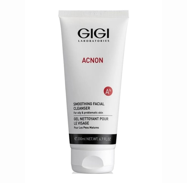 GiGi, Мыло для глубокого очищения жирной и проблемной кожи, Acnon Smoothing Facial Cleanser For oily & problematic skin, 100 мл