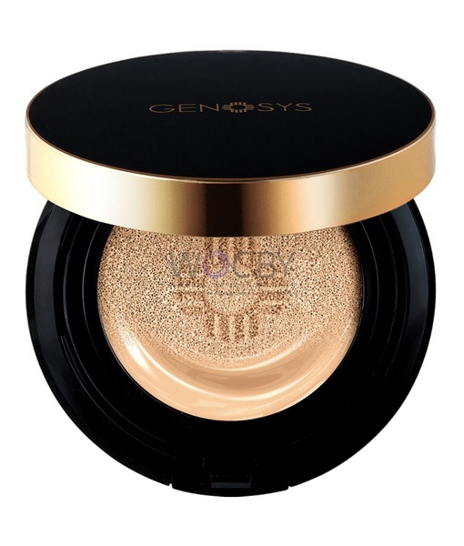 Genosys, Увлажняющий BB-кушон с тонирующим эффектом тон 02, SKIN CARING Blemish Balm Cushion BEIGE, 30 г