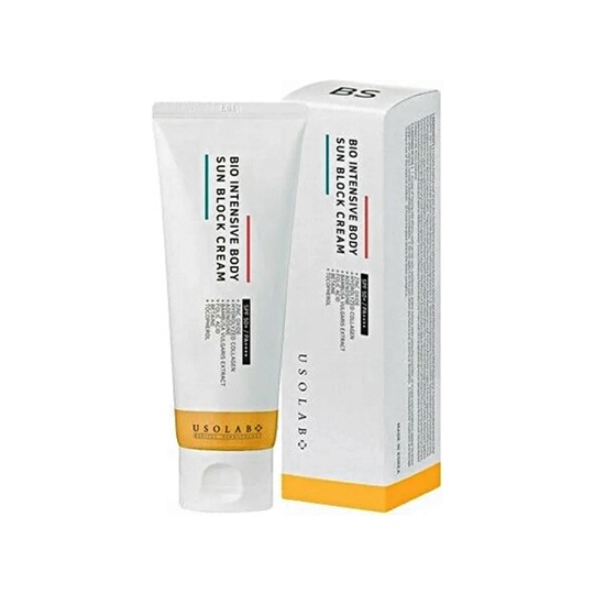 Usolab, Солнцезащитный крем для тела, Bio Intensive Body Sun Block Cream SPF50, 120 мл