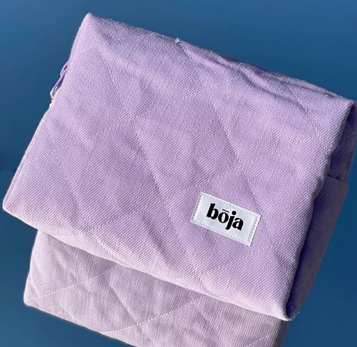 BOJA, Косметичка Джинсовая BLUEBERRY MUFFIN Средняя