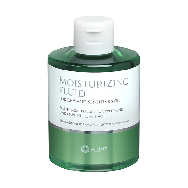 Leistern Cosmetics, Тоник-флюид для сухой и чувствительной кожи, Moisturizing fluid Leistern, 300 мл