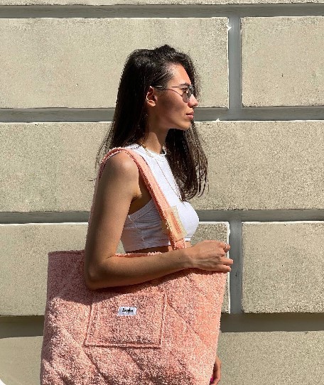 BOJA, Сумка Шоппер Махровая персисковая