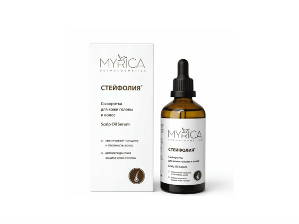 MYRICA, Сыворотка для кожи головы и волос Стейфолия