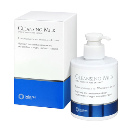 Leistern Cosmetics, Молочко для снятия макияжа с экстрактом кожуры мыльного ореха, Cleansing Milk Leistern, 300 мл от интернет-магазина 360